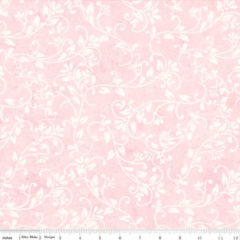 Riley Blake Expression Batiks Candy Coated Piggy Pink Fabric