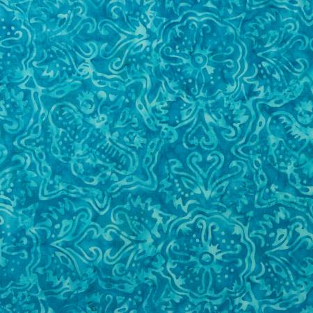 Riley Blake Expression Batiks Rainbow Brights Blueprint Matte Fabric