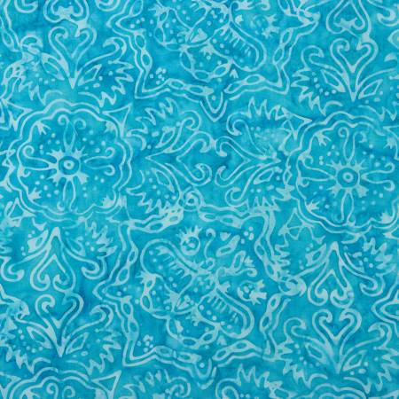 Riley Blake Expression Batiks Rainbow Brights Ocean Blue Fabric