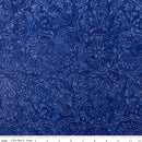 Riley Blake Expression Batiks Rainbow Brights Lapis Fabric