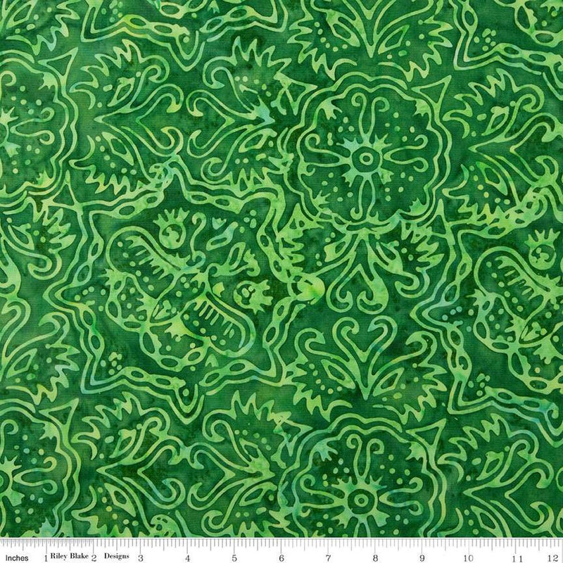 Riley Blake Expression Batiks Rainbow Brights Leprechaun Fabric