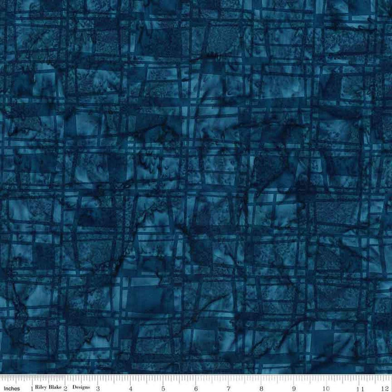 Riley Blake Retro Revival Indigo Dye Batik Fabric