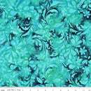 Riley Blake A New Day Teal Waterfall Batik Fabric