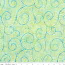 Riley Blake Expressions Splatter Winter Mint Batik Fabric
