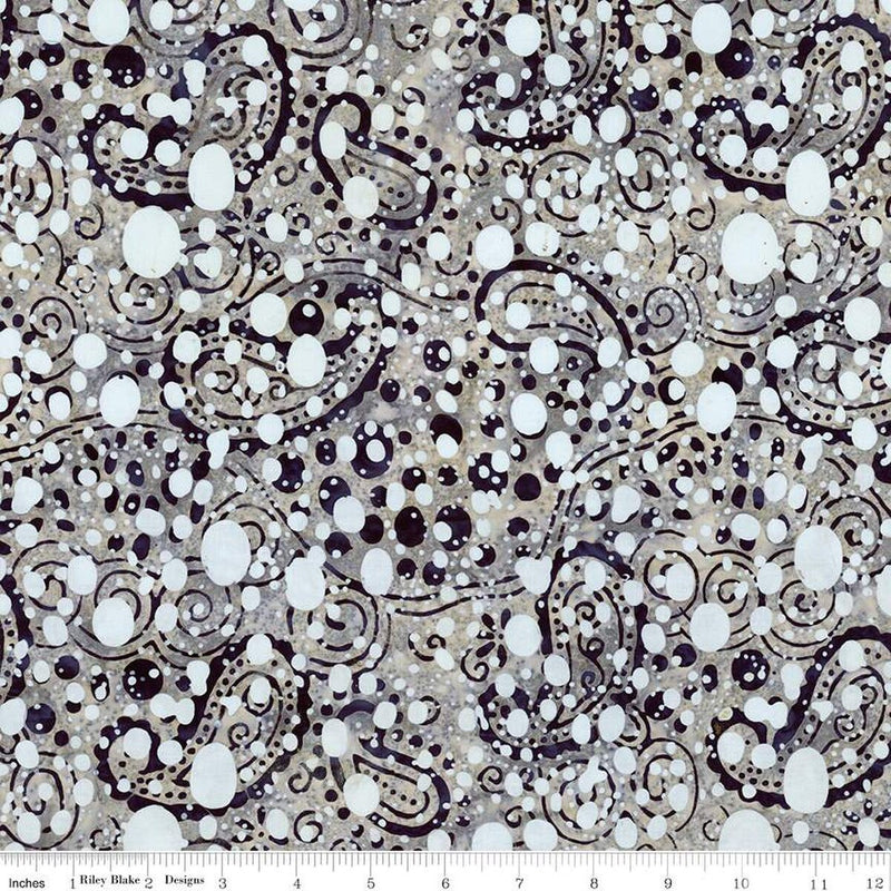 Riley Blake Expressions Splatter Pebble Pastiche Batik Fabric
