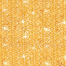 Riley Blake Starburst Groove Butterscotch Batik Fabric