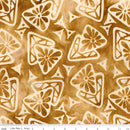 Riley Blake Starburst Groove Mocha Chestnut Batik Fabric