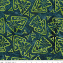 Riley Blake Starburst Groove Seagrass Batik Fabric