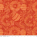 Riley Blake Starburst Groove Pumpkin Batik Fabric