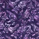 Riley Blake Backyard Birds Grape Soda Batik Fabric