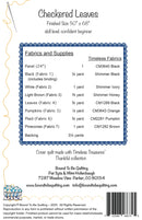 Canvas Tote Postcard Pattern