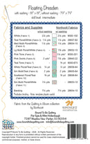 Floating Dresden Quilt Pattern