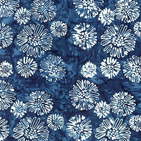 Riley Blake Let Freedom Reign Moody Blues Wide Back Batik Fabric