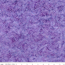 Riley Blake Expressions Radiant Flourish Orchid 108" Wide Back Batik Fabric