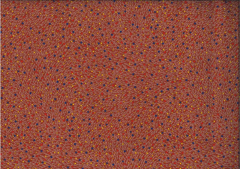 M&S Textiles Bush Worm Brown Fabric