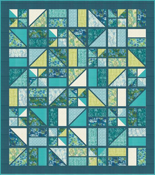 Backslash Serena Shores Quilt Kit