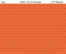 All New England Shop Hop 2025 Dots Orange Fabric