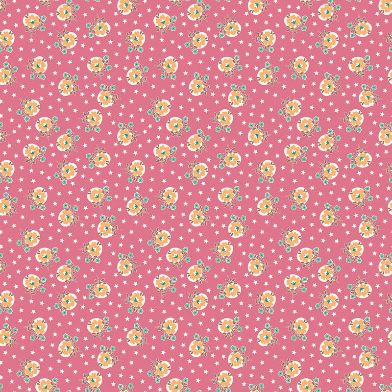 Riley Blake Home Town Lewis Tea Rose Fabric