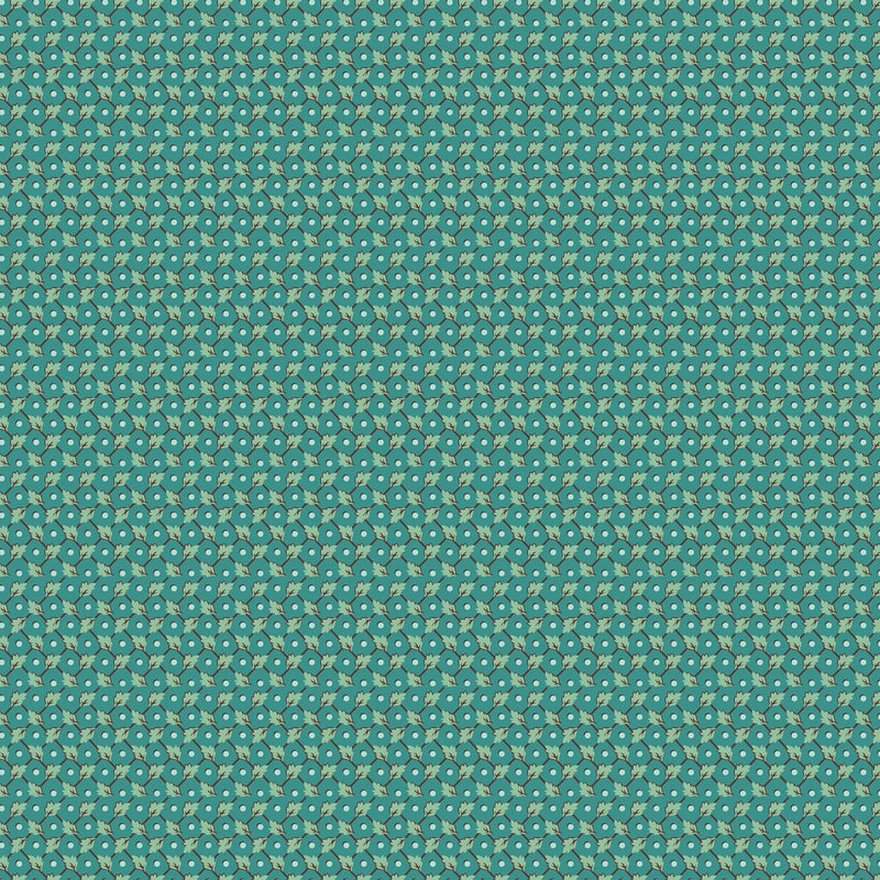 Riley Blake Home Town Freeman Teal Fabric