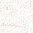 Riley Blake Home Town Patterns Coral Fabric