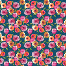 Riley Blake Poppies And Plumes Floral Oxford Fabric