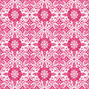 Riley Blake Poppies And Plumes Damask White Fabric