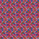 Riley Blake Poppies And Plumes Circles Wine Fabric