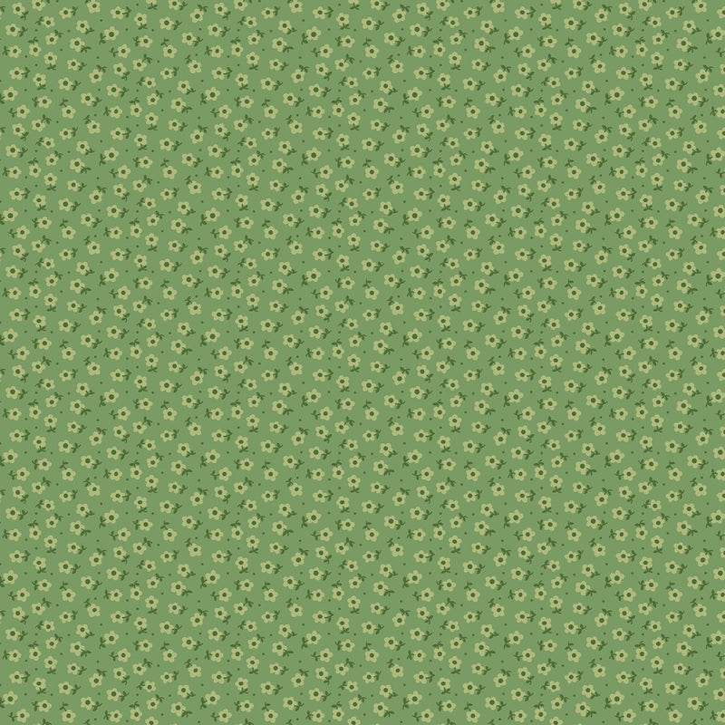 Riley Blake Mercantile Tenderhearted Basil Fabric