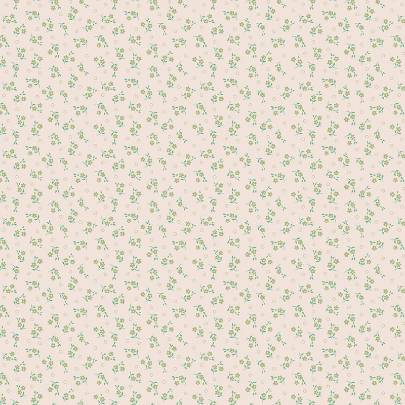 Riley Blake Mercantile Delightful Background Lettuce Fabric