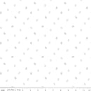 Riley Blake Lights On Strawberries White On White Fabric