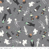 Riley Blake Frank And Friends Main Gray Fabric