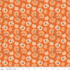 Riley Blake Frank And Friends Pumpkins Orange Fabric