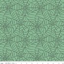 Riley Blake Frank And Friends Webs Green Fabric