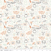 Riley Blake Frank And Friends Halloween Icons Cloud Fabric