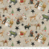 Riley Blake Northern Christmas Main Neutral Fabric