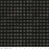 Riley Blake Northern Christmas Buffalo Check Black Fabric