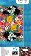 Northcott Hide And Seek Tote Bag Panel