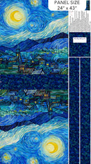 Northcott Starry Night Tote Bag Panel