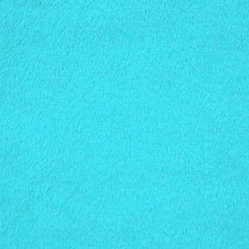 Shannon Fabrics Cuddle Solid Turquoise 60 Inch Fabric