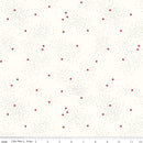 Riley Blake Dainty Daisy Cloud Barn Red Fabric