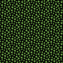 Riley Blake Seasonal Basics Shamrocks Black Fabric