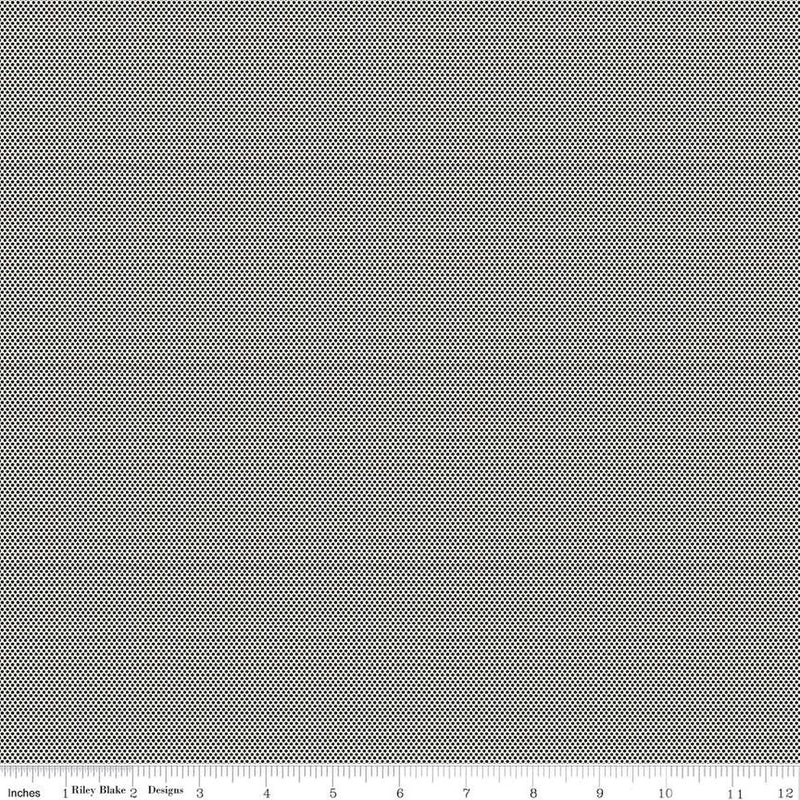 Riley Blake POParazzi Cream Black Fabric