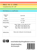 In 2 Stars Quilt Pattern