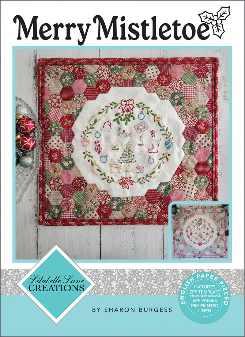 Merry Mistletoe Mini Quilt Pattern