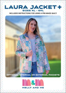 The Laura Jacket Plus Size Pattern From Melly & Me