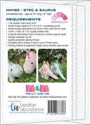 Steg & Saurus Dinosaur Pattern