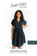 Fringe Dress And Blouse Pattern By Chalk & Notch