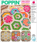 Poppin' Table Topper Placemat Mini Quilt Pattern From Creative Abundance
