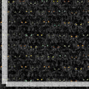 Timeless Treasures Wicked Willow Black Cats Glow Eyes Black Fabric