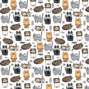 Timeless Treasures Silly Kitties Fabric